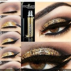 Glitter Eyeshadow Tutorials🐚