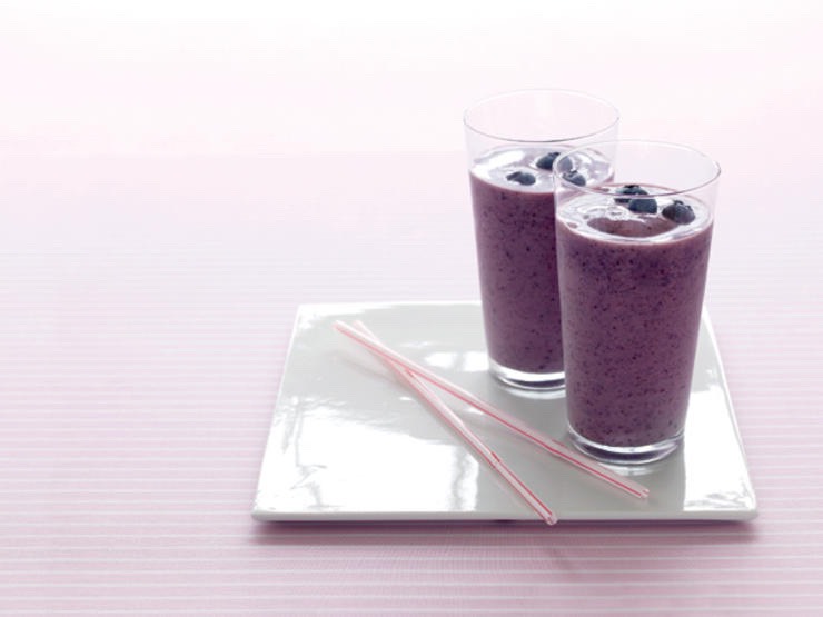 Mixed Berry Smoothie
Ingredients:

	•	1 cup of frozen berries
	•	1/2 cup of non-fat vanilla or plain yogurt or 1/2 cup of low-fat milk
	•	Ice (optional)
	•	Blend until smooth.