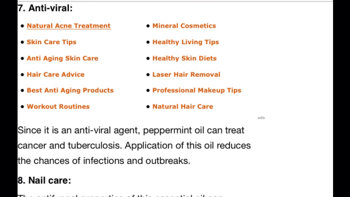 14 Best Benefits Of Peppermint Oil For Skin, Hair And Health (please like when saving) 
