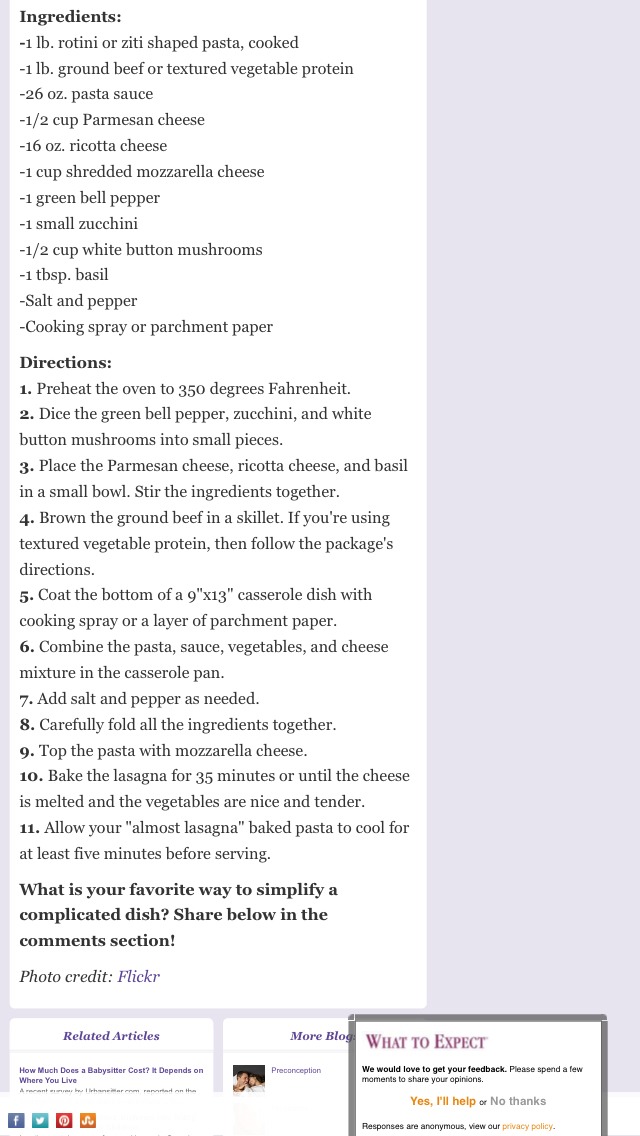 Lasagna Recipe 🙌 Easy And Delicious