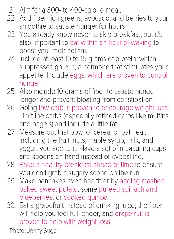 100 Quick Weight Loss Tips! 