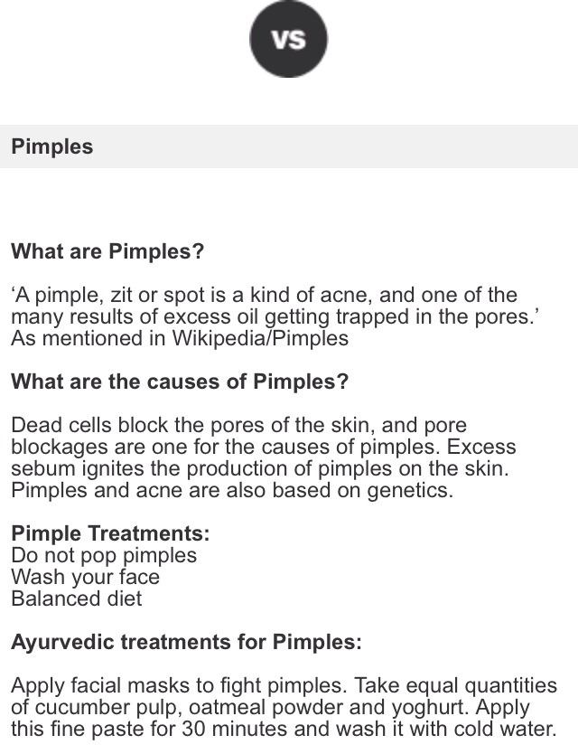 ✨💫 Beauty Tips For Skin Care: Acne Versus Pimples!💫✨