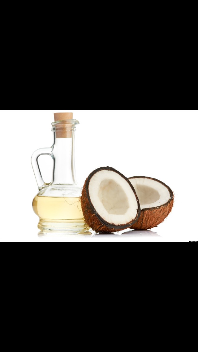 Coconut oil is great for getting rid of nasty looking split ends 💯