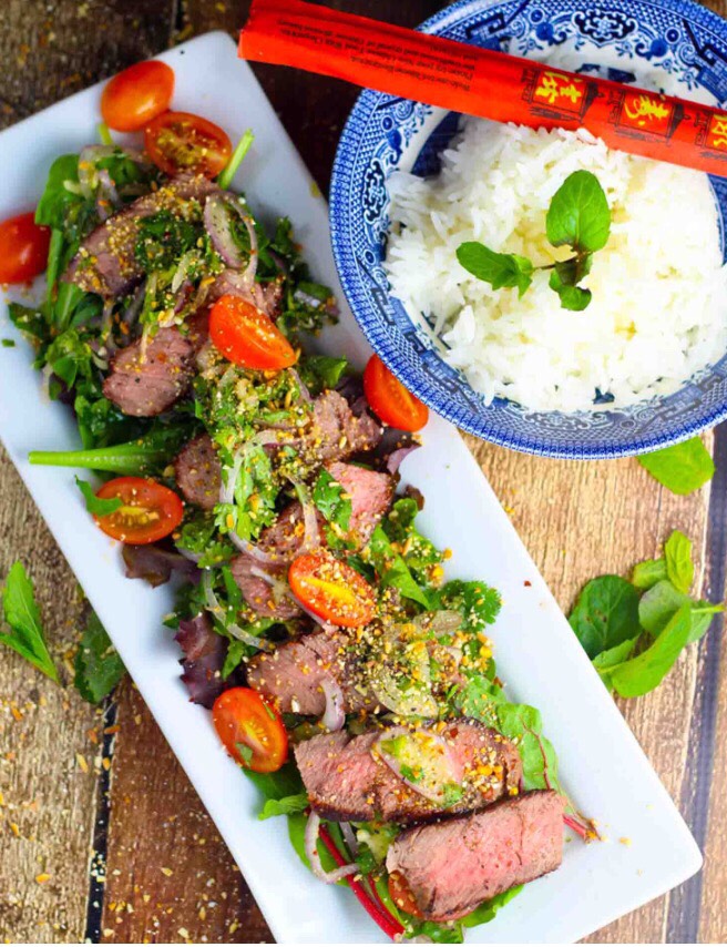 💯Thai 💯Beef 💯Salad 💯