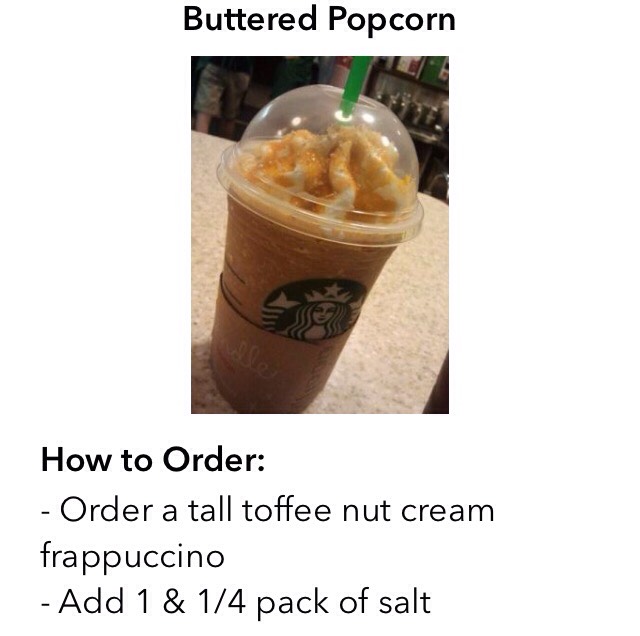 Starbucks Secret Frappes! 👈🏼