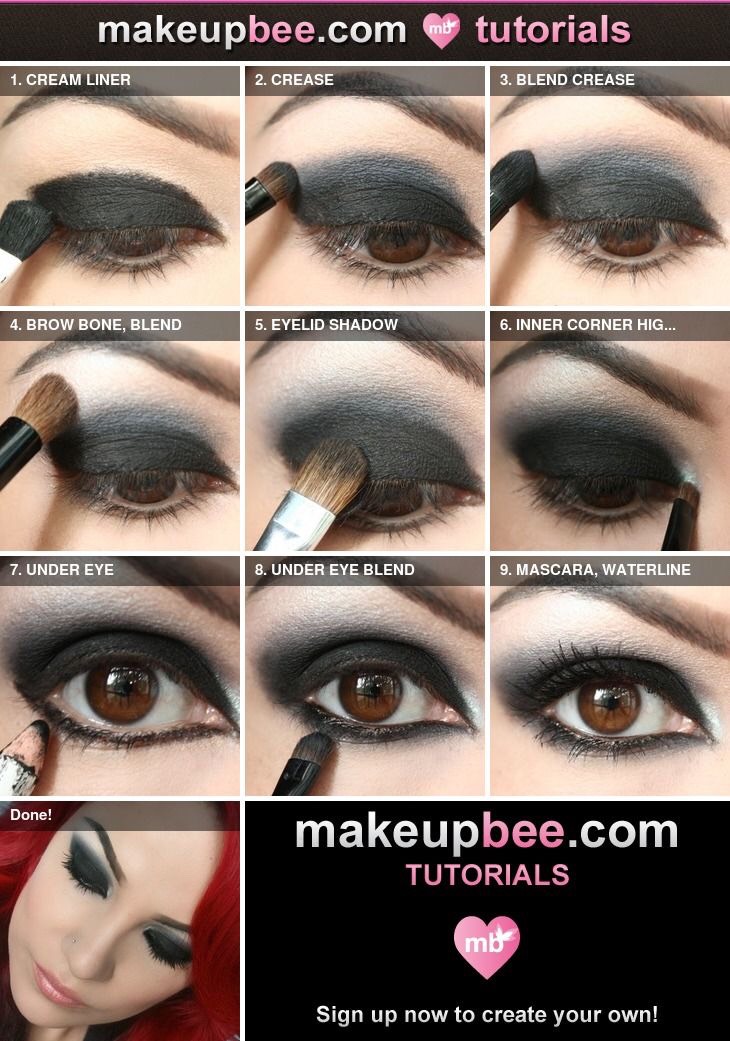 Goth Make Up Tutorials 