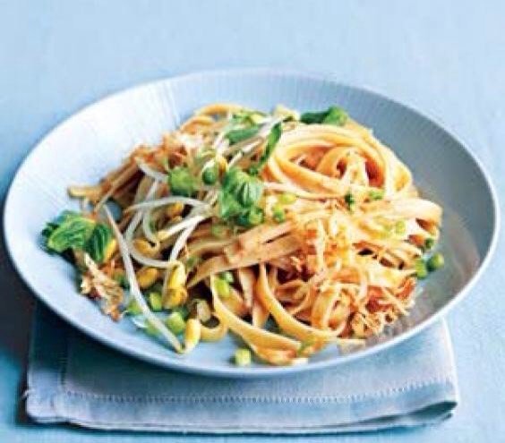 Spicy Coconut Noodles :

Serves 4