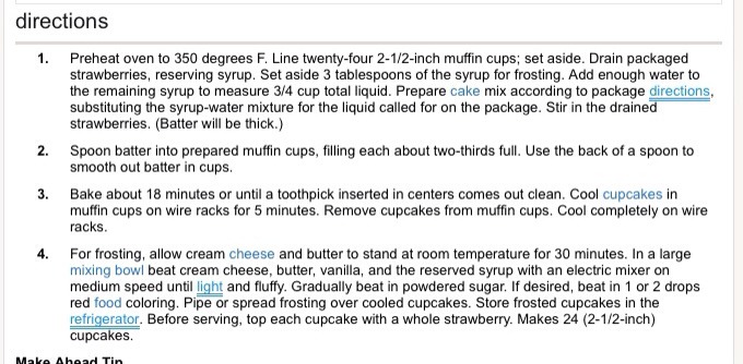Strawberry Cupcakes 