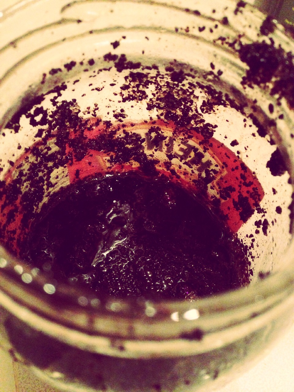 I made a new batch yesterday and it's half way full now :(
