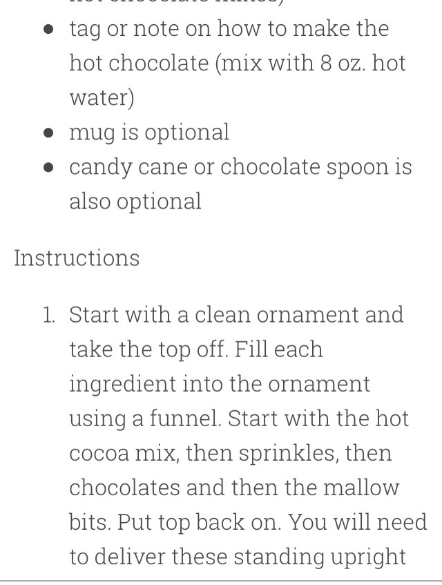💥DIY Hot Cocoa Ornaments💥