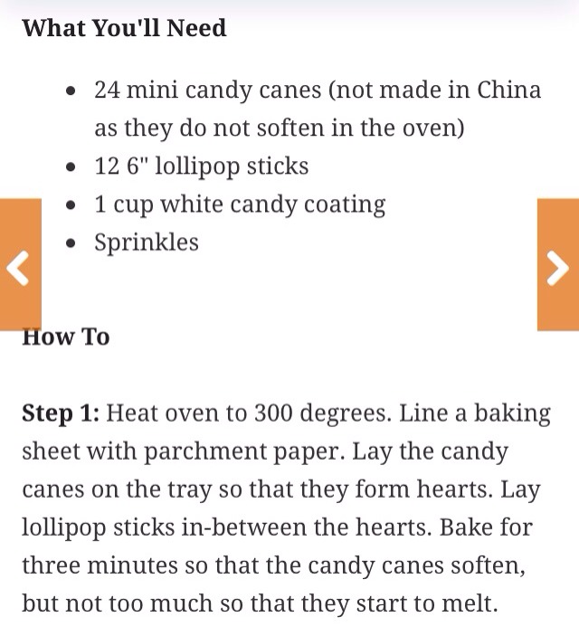 Peppermint Candy Sweet Heart Lollipops!!! Yum 🎀