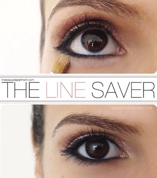 19. The Line Saver
Iām always checking my eye makeup in the case that my eyeliner isnāt in its original place. Certain eyeliners are more prone to this, especially those that arenāt water proof, but I donāt like using waterproof makeup because itās so darn hard to get off! I always feel like Iām rip