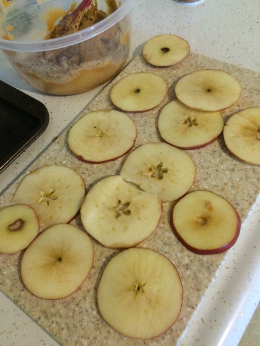 Peanut Butter Apple Cookies