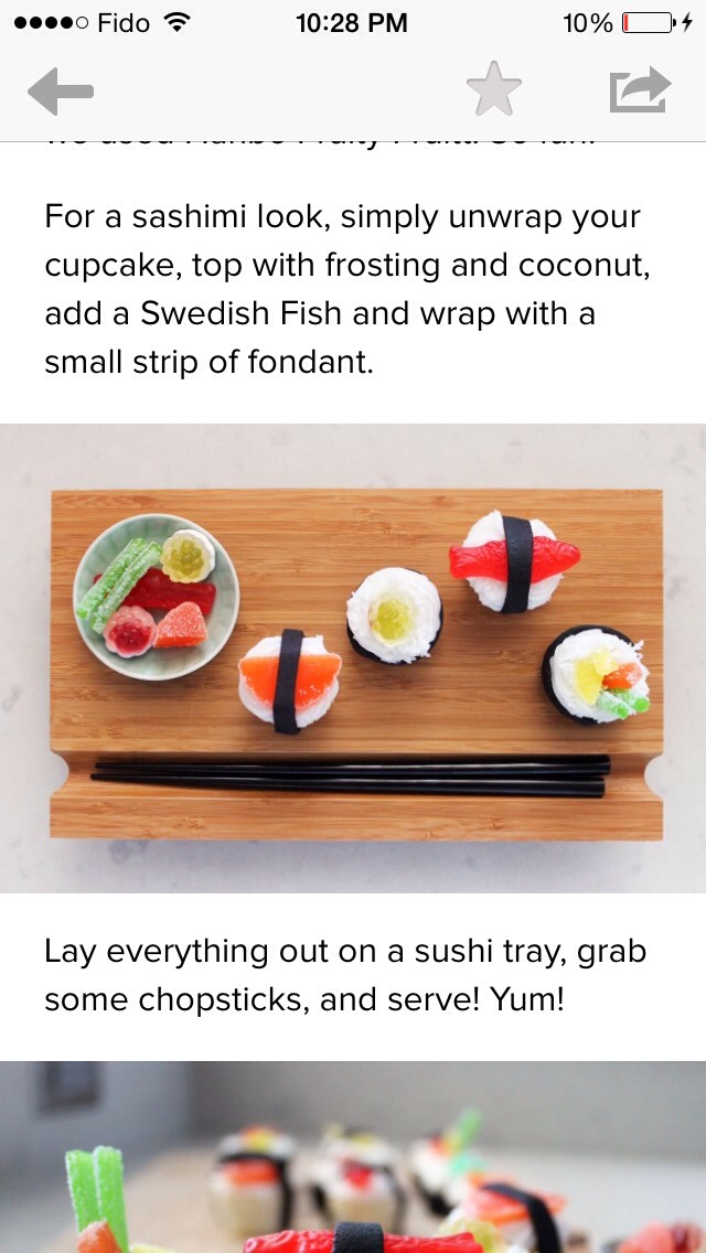 Grab Your Chopsticks: It's Cupcake Sushi Time!!!