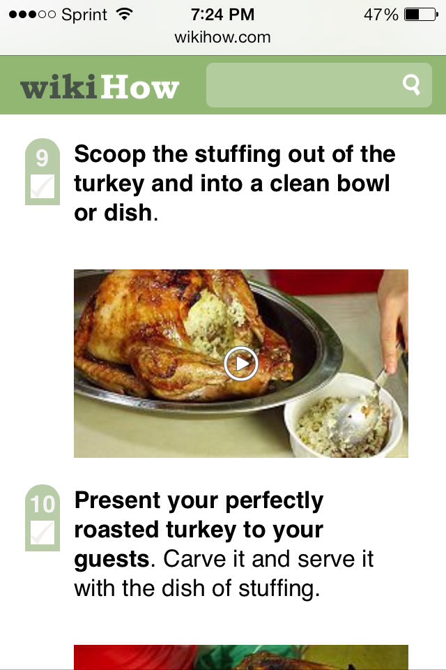 How To Make A Stuffed Turkey Step By Step. Enjoy It. Happy Thanksgiving Day π