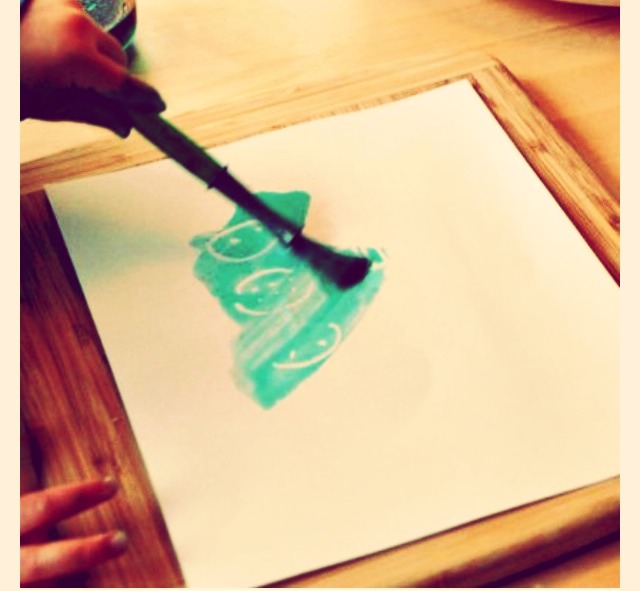 Use white crayon on a white piece of paper to create a secret message that the kids can find out by using watercolour paint. This is a nice craft for them to do too.