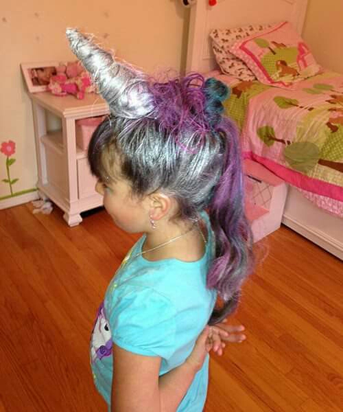 Crazy Hair Day At School!!! 