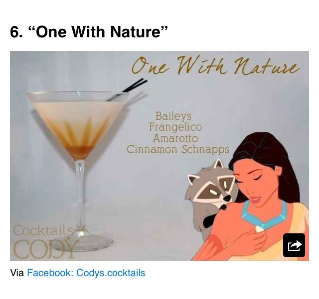Disney Inspired Cocktails