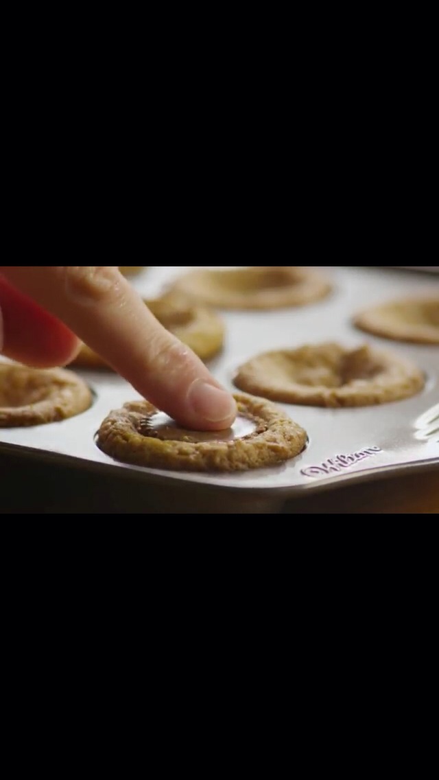 Take them out, add mini recess cups, and let them cool down! Then enjoy (: