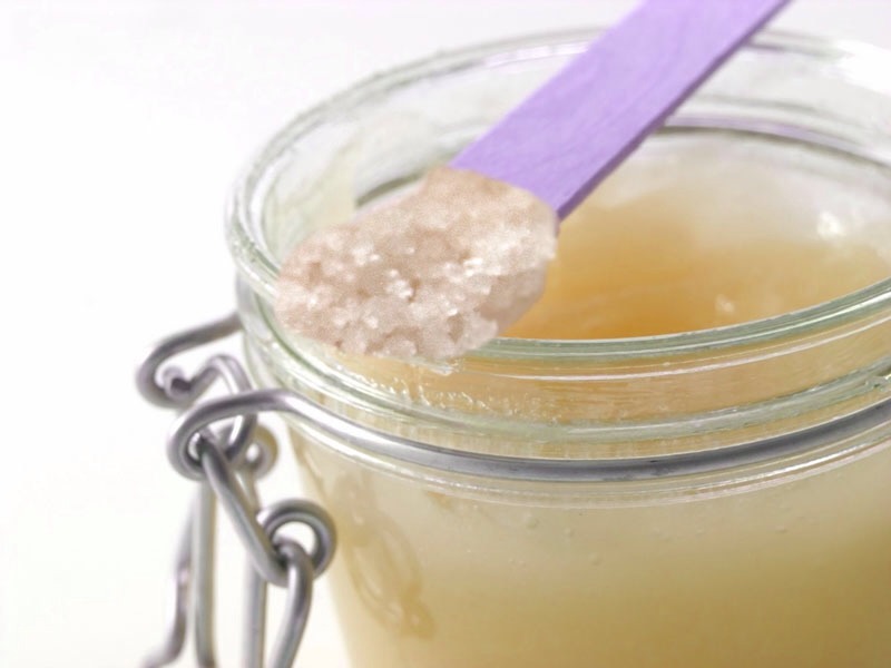 For another softener for rough areas, mix 1/4 cup table salt, 1/4 cup Epsom salts, and 1/4 cup vegetable oil. Stir constantly as you mix the ingredients. Massage the paste into rough skin for several minutes. Remove by bathing or showering