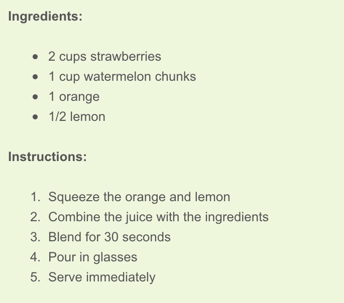 ❤️🍓Lose Belly Fat With This Amazing Smoothie🍓❤️