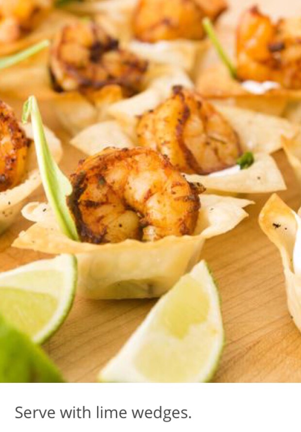Make Chili-Lime Shrimp Cups. #SummerVibes