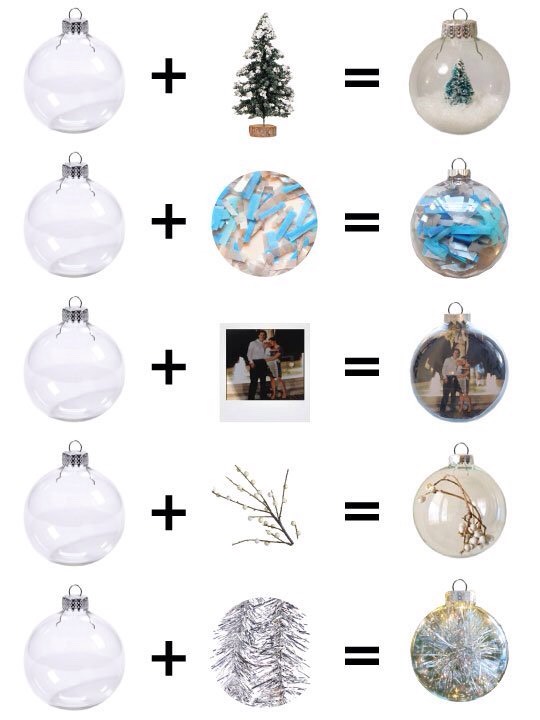 🎄Cool Things To Do With Clear Ornaments🎄