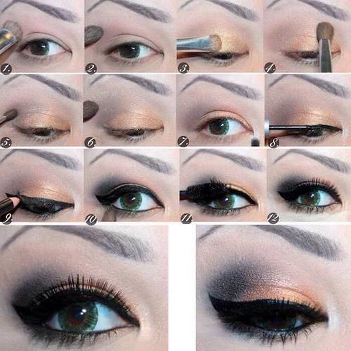 Step By Step Beautiful Eye Makeup💋👀