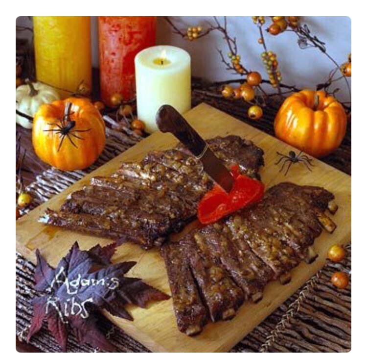 Interesting Halloween Food And Party Decoration.