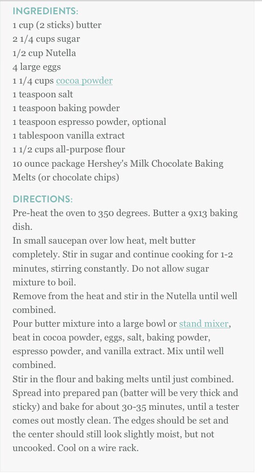 Everything Nutella - Nutella Treats