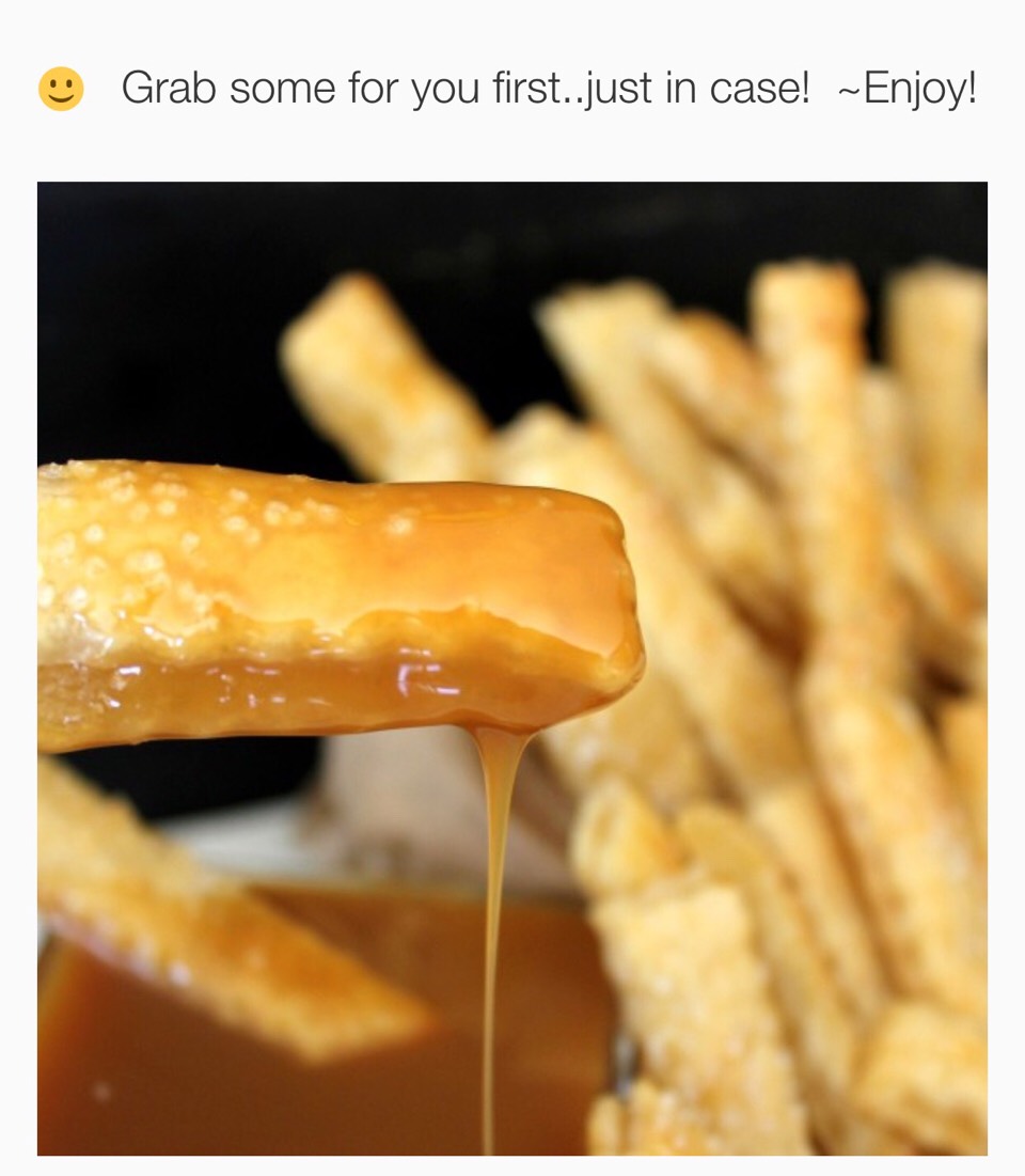 Apple Pie Fries. 😍 