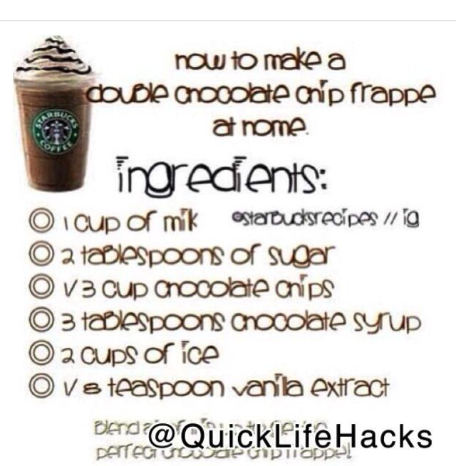 Starbucks Drinks You Can Make At Home!