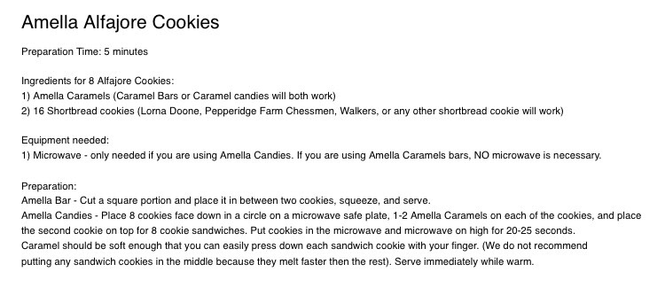 ✨Amella Caramels Recipes✨