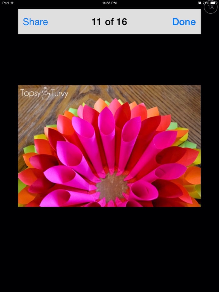 How To Make A Paper Wreath #tipit