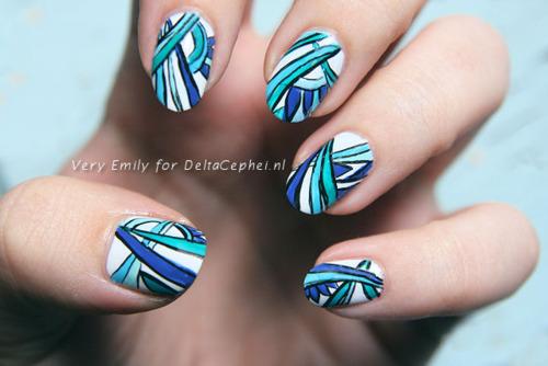 More Pucci nail art inspiration...
