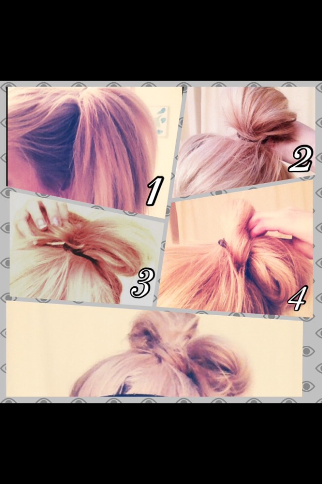 🎀😍How to make a bow out of your real hair!😍🎀