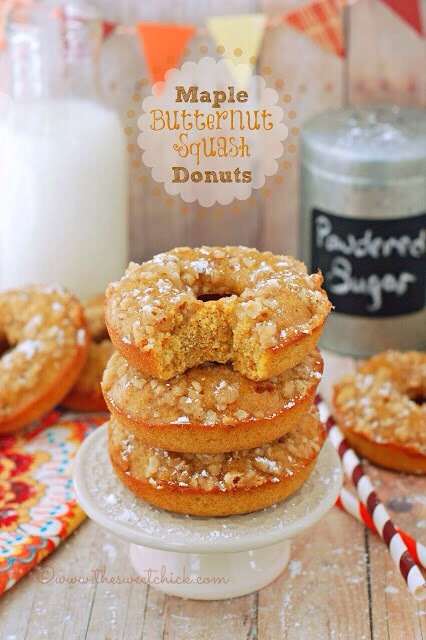 Maple Butternut Squash Donuts

Donuts don't have to be a sinful treat- these baked goodies are packed with antioxidants!