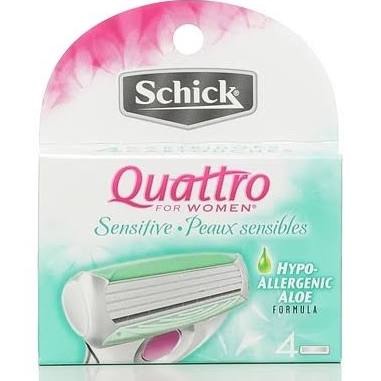 To this day (almost 10 years after the razor burn days), I can only use Shick Quattro with the ALOE blades. I have tried every other product out there. This is the only one that doesn't give me razor burn!