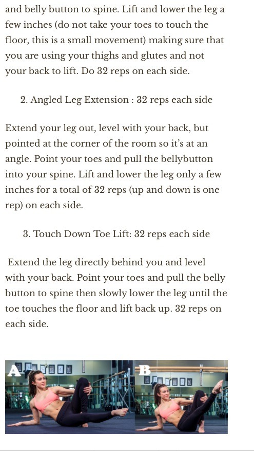 💃6 Moves For Thighs Like A Dancer💃