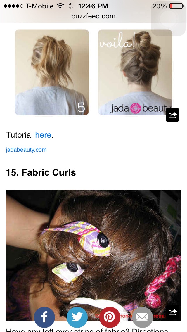 Cute & Quick Hairstyle 😋