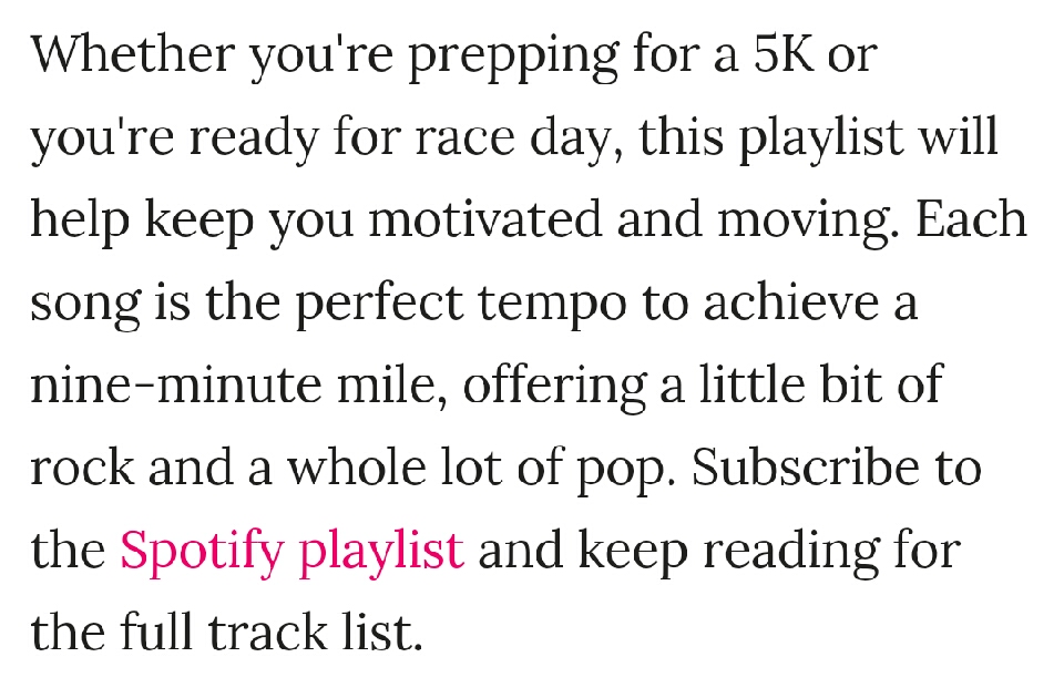 Your 5K Playlist For A 9 Minute Mile!!