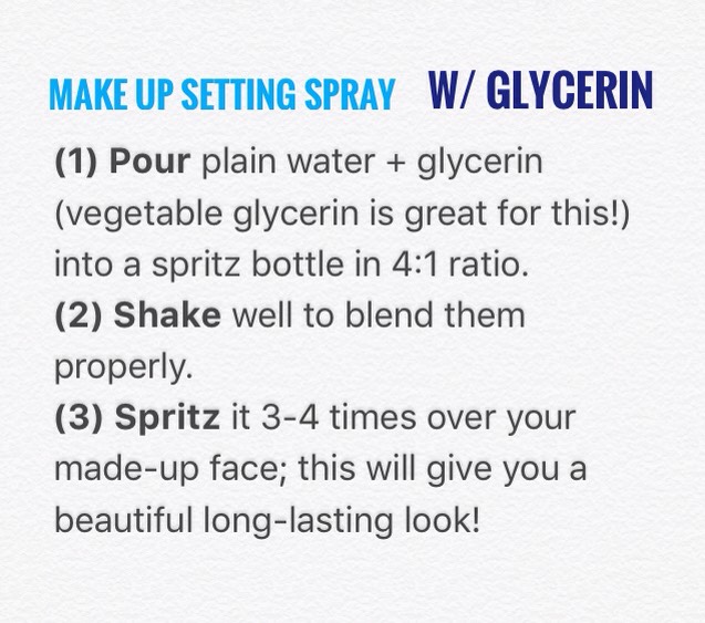 DIY | 5 ALL-NATURAL MAKE UP SETTING SPRAYS! 