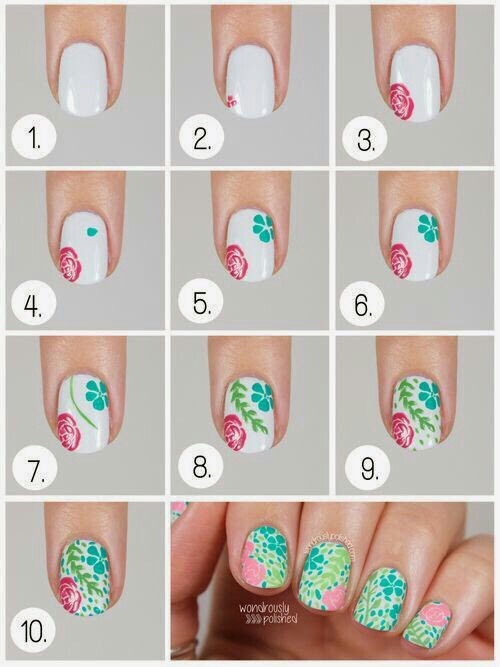 Super Easy & Girly Nail Art DIYs! 