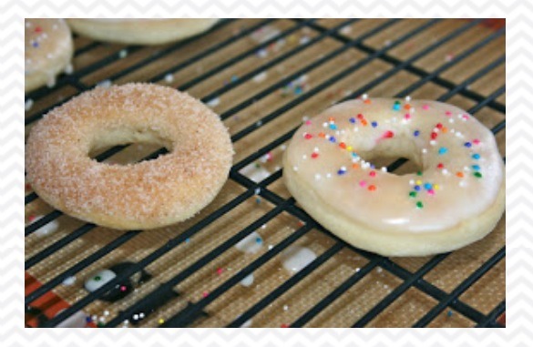 Baked Doughnuts Easy Recipe (: 