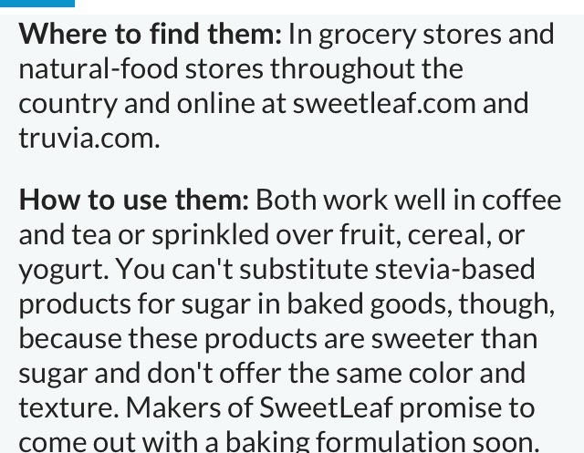  Healthy Sugar Substitutes 