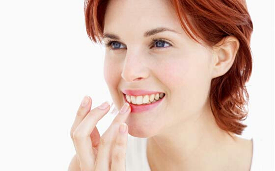 Step 2: Massage gently with your fingers to release dead skin cells