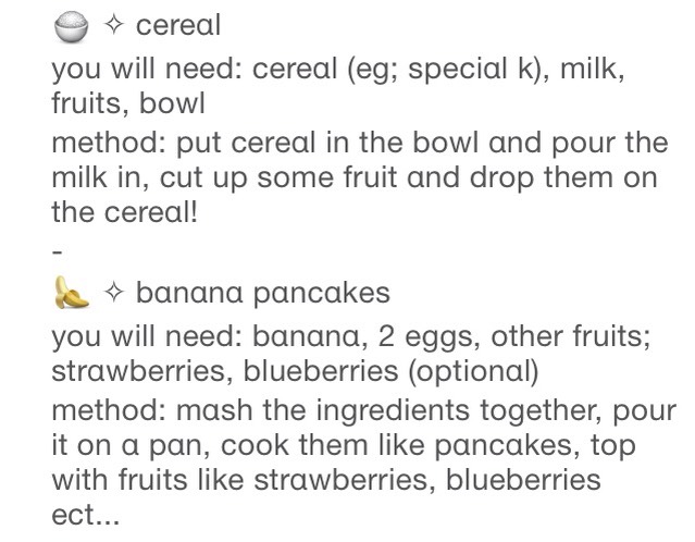 Quick Healthy Breakfasts ♥️