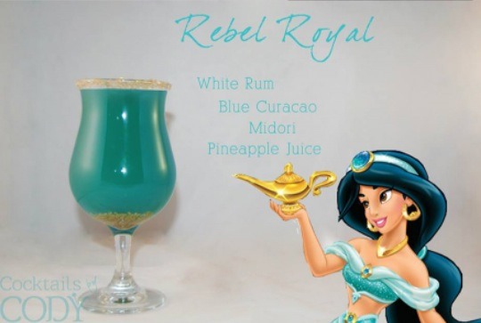 Disney Themed Cocktails 👑🍹