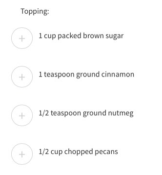 Ingredients