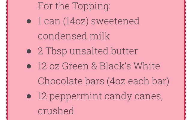 ✨🍫Candy Cane Oreo Cookie Bars✨🎅🏼